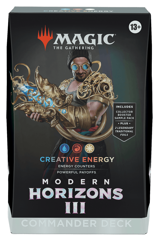 Modern Horizons 3 Commander Deck: Creative Energy - ZZGames.dk