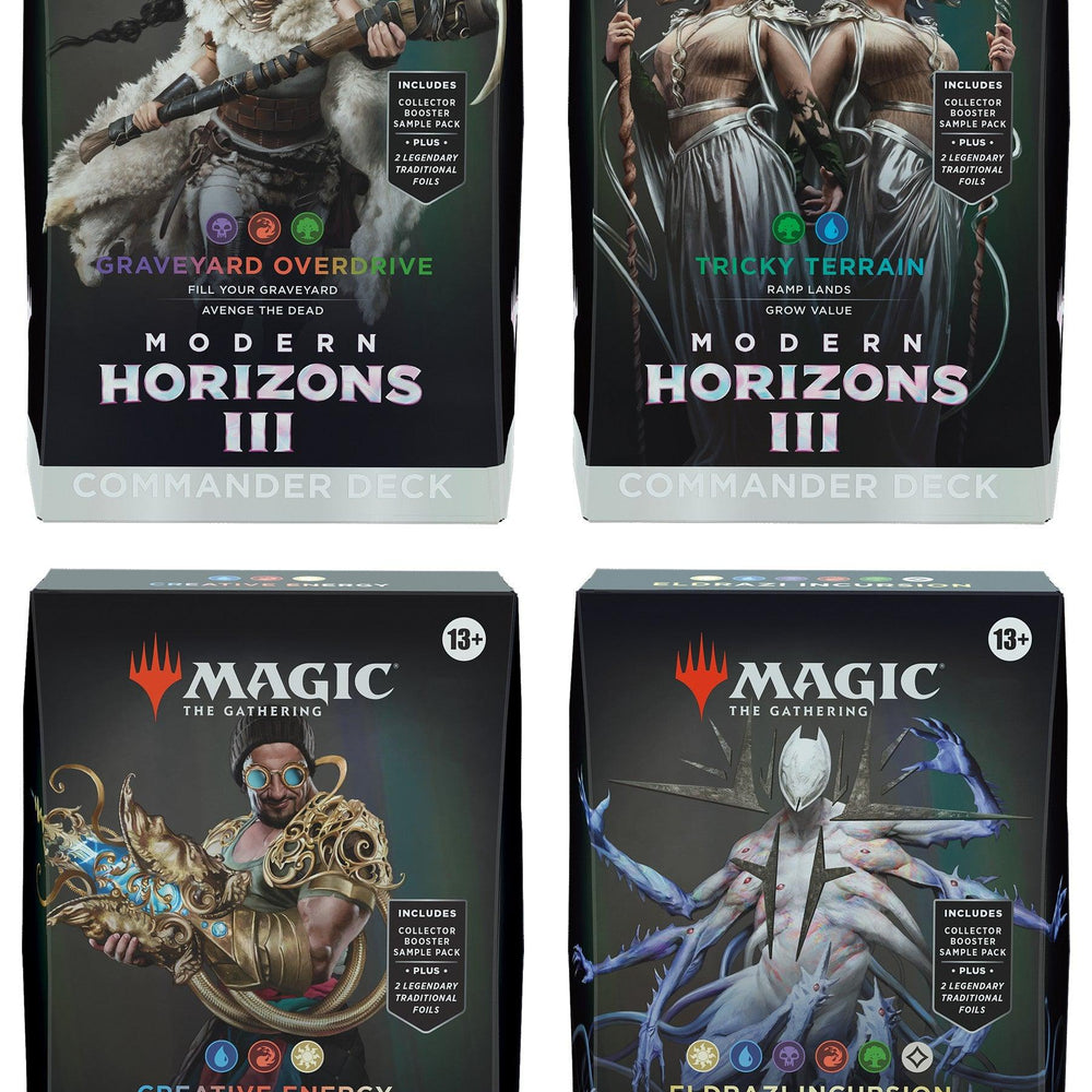 Modern Horizons 3 Commander Decks (alle 4 decks) - ZZGames.dk