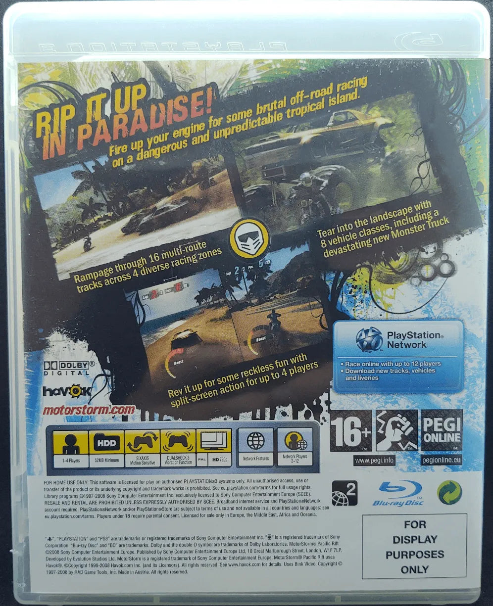 
                  
                    MotorStorm Pacific Rift (Display Purpose Only) - ZZGames.dk
                  
                