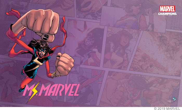 Ms. Marvel Playmat - ZZGames.dk