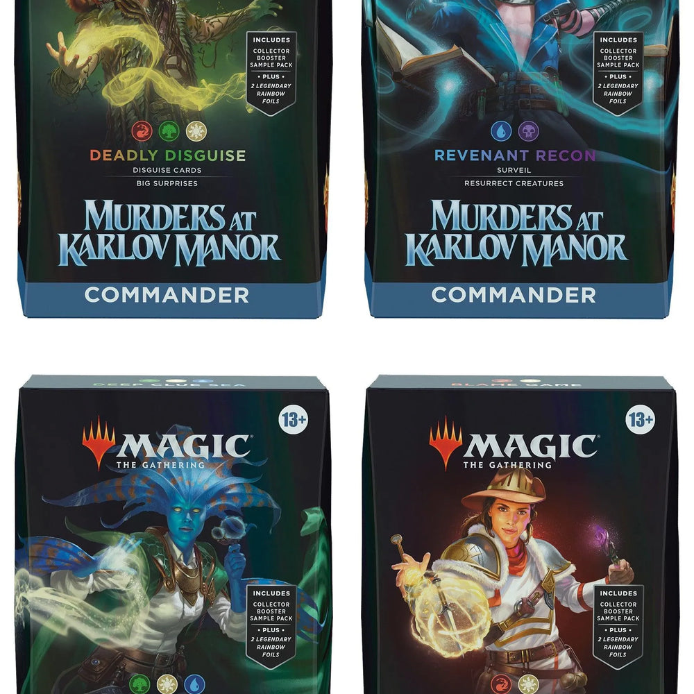 Murders at Karlov Manor Commander Decks (alle 4 decks) - ZZGames.dk