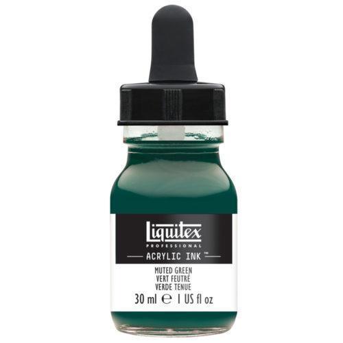 Muted Green Ink 30ml - ZZGames.dk