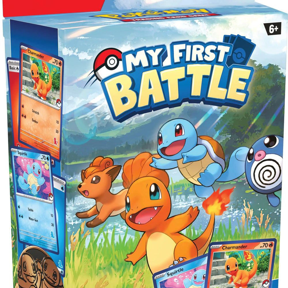 My First Battle - Charmander vs Squirtle - ZZGames.dk