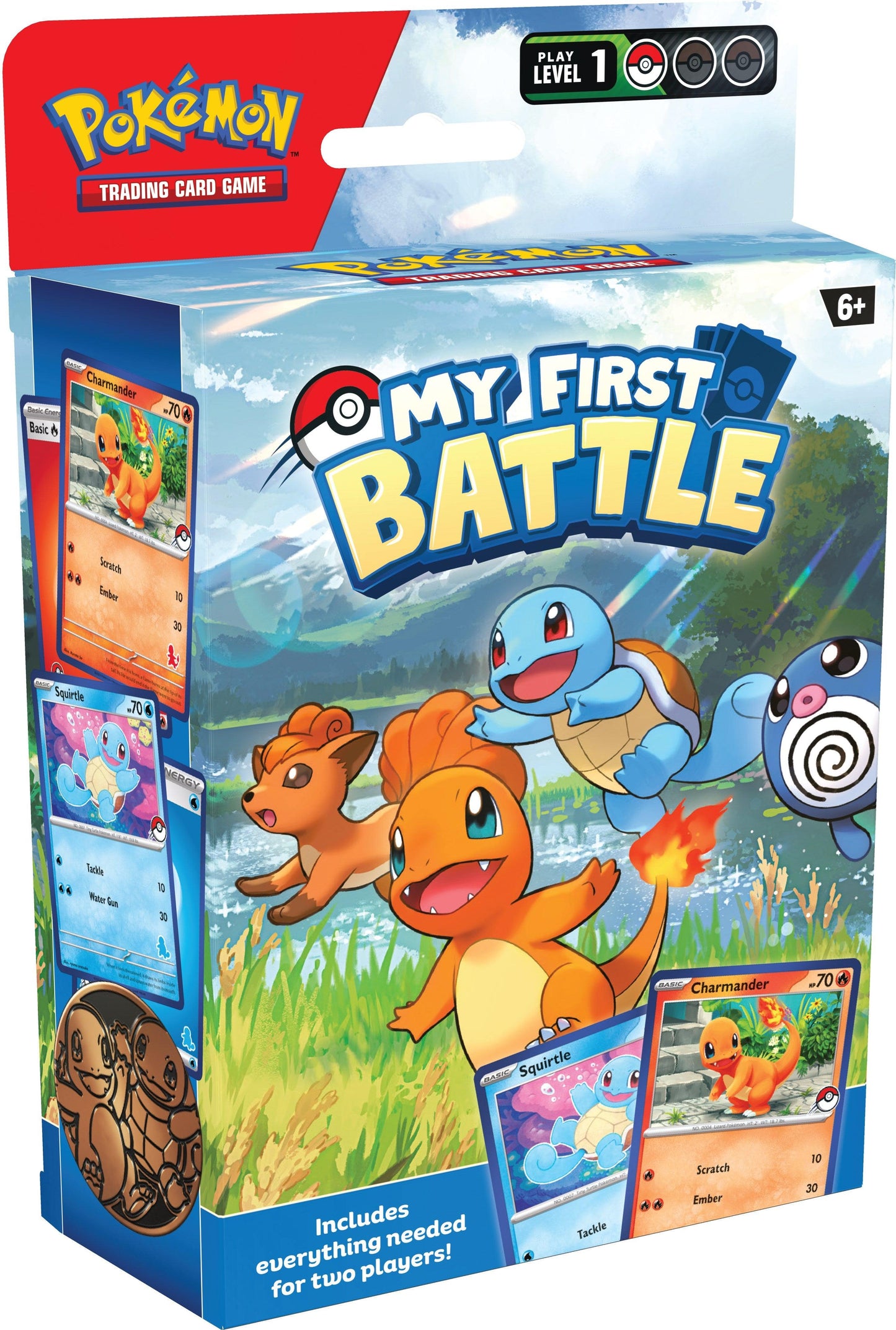 My First Battle - Charmander vs Squirtle - ZZGames.dk