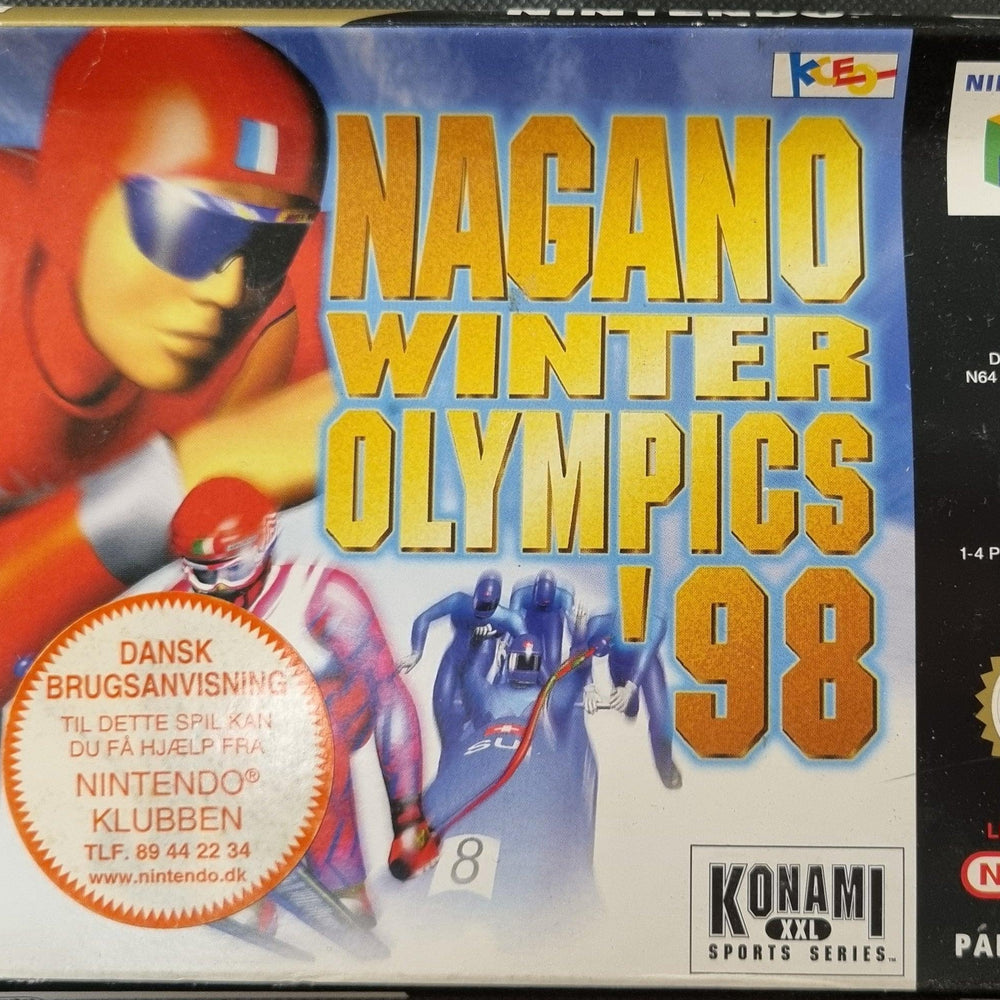 Nagano Winter Olympics '98 i æske (kosmetiske fejl) - ZZGames.dk