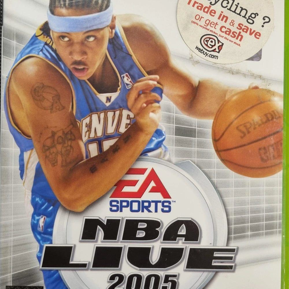 NBA Live 2005 (beskadiget manual) - ZZGames.dk