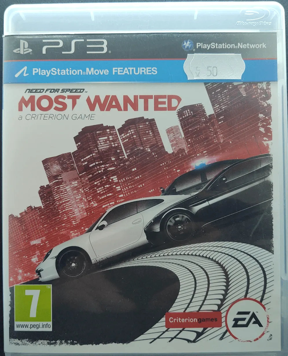 Need For Speed Most Wanted (u. manual) - ZZGames.dk