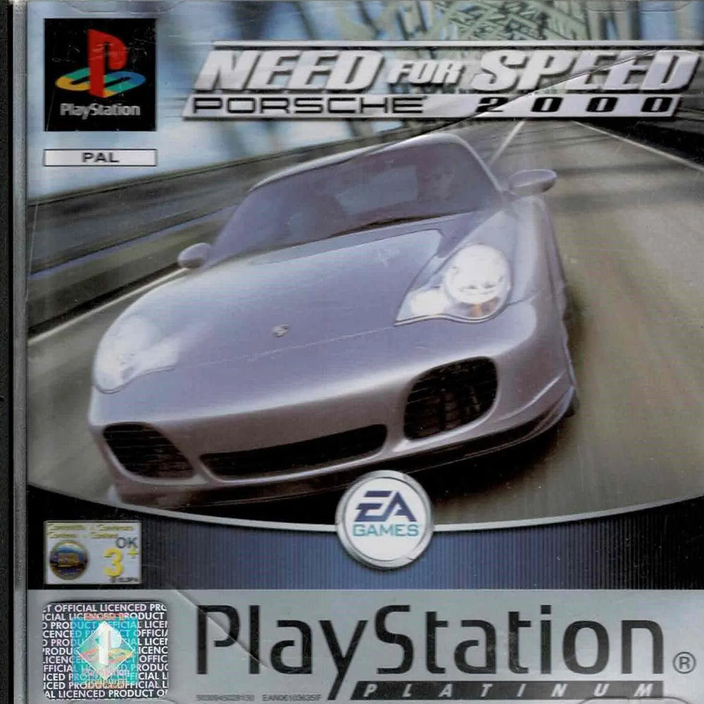 Need for Speed Porsche 2000 (Platinum og slidt æske) - ZZGames.dk