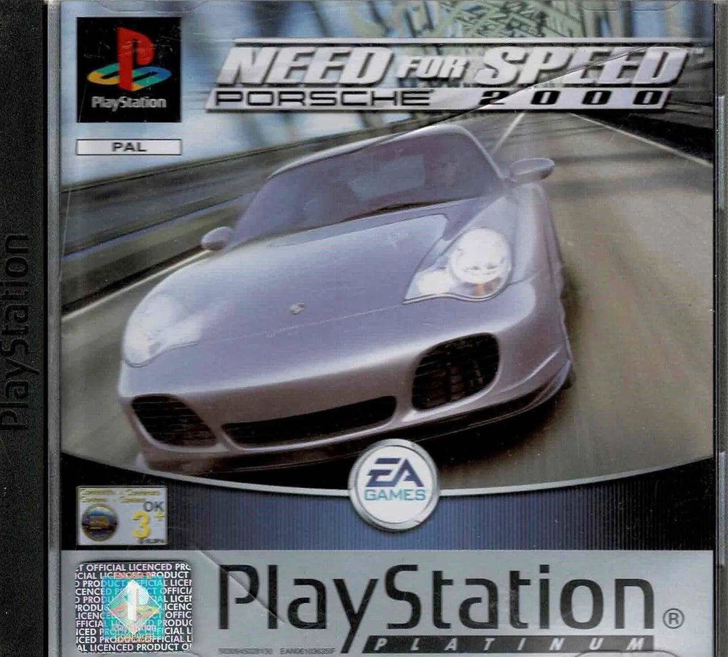 Need for Speed Porsche 2000 (Platinum og slidt æske) - ZZGames.dk