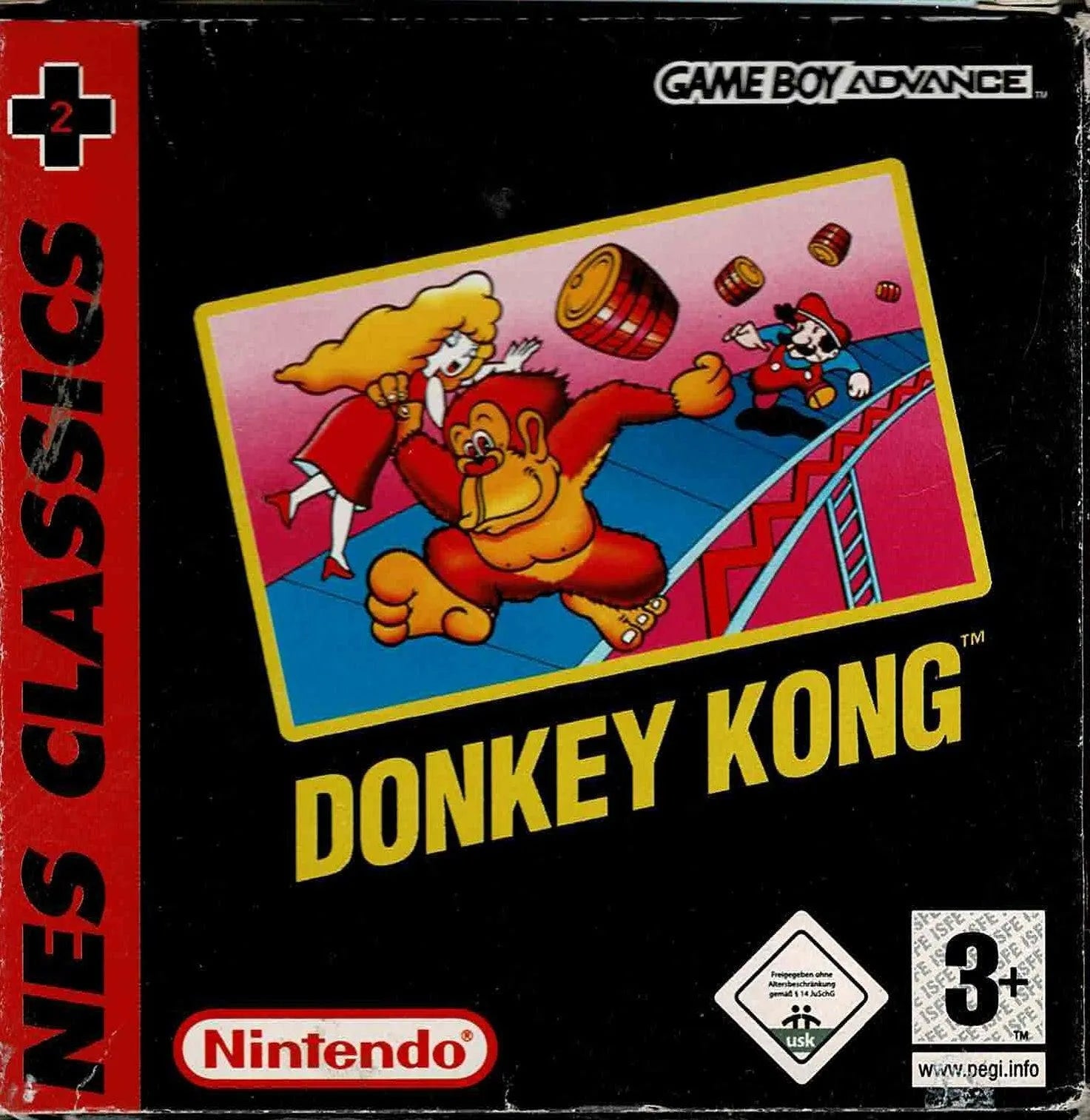 Nintendo Entertainment Donkey Kong Nes Classic Vintage NES Game