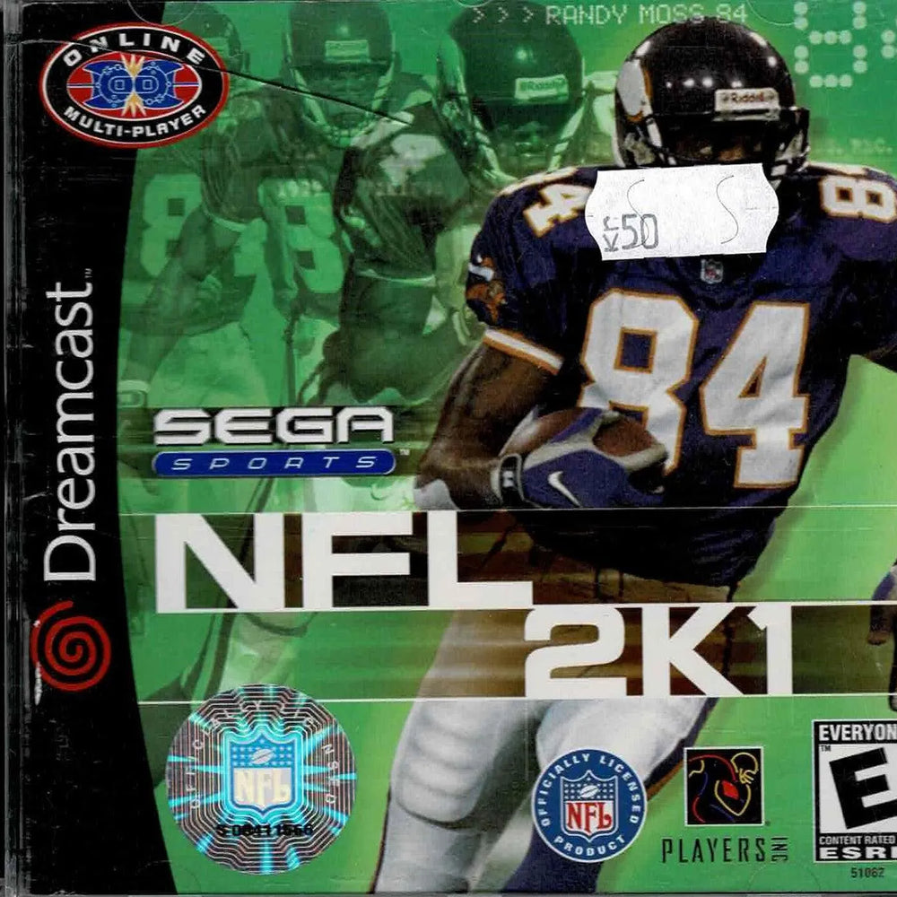 NFL 2K1 (NTSC) - ZZGames.dk