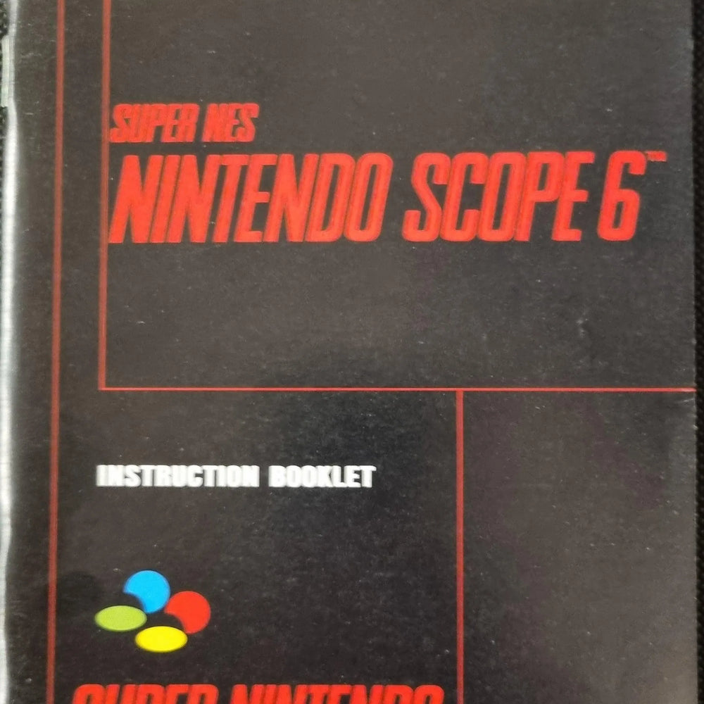 Nintendo Scope 6 manual (SCN) - ZZGames.dk