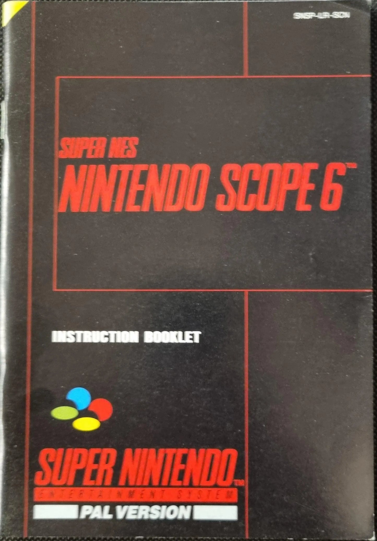Nintendo Scope 6 manual (SCN) - ZZGames.dk