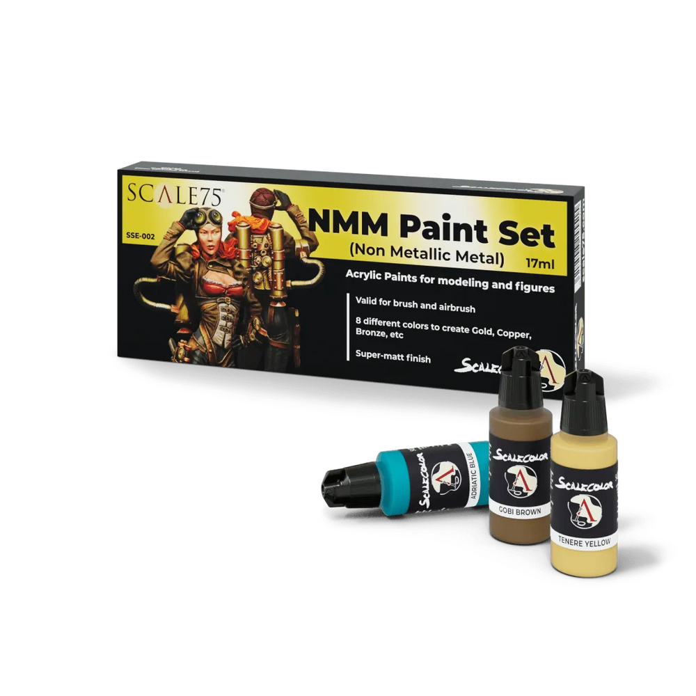 
                  
                    NMM Paint Set GOLD AND COPPER (8x17mL) - ZZGames.dk
                  
                