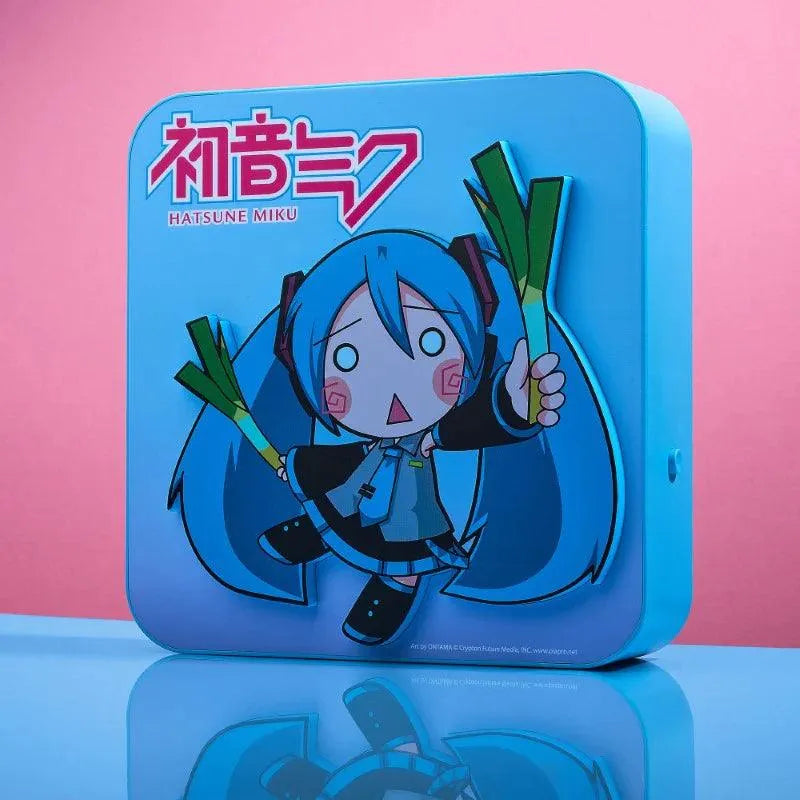 Official Hatsune Miku 3D Desk Lamp / Wall Light - ZZGames.dk