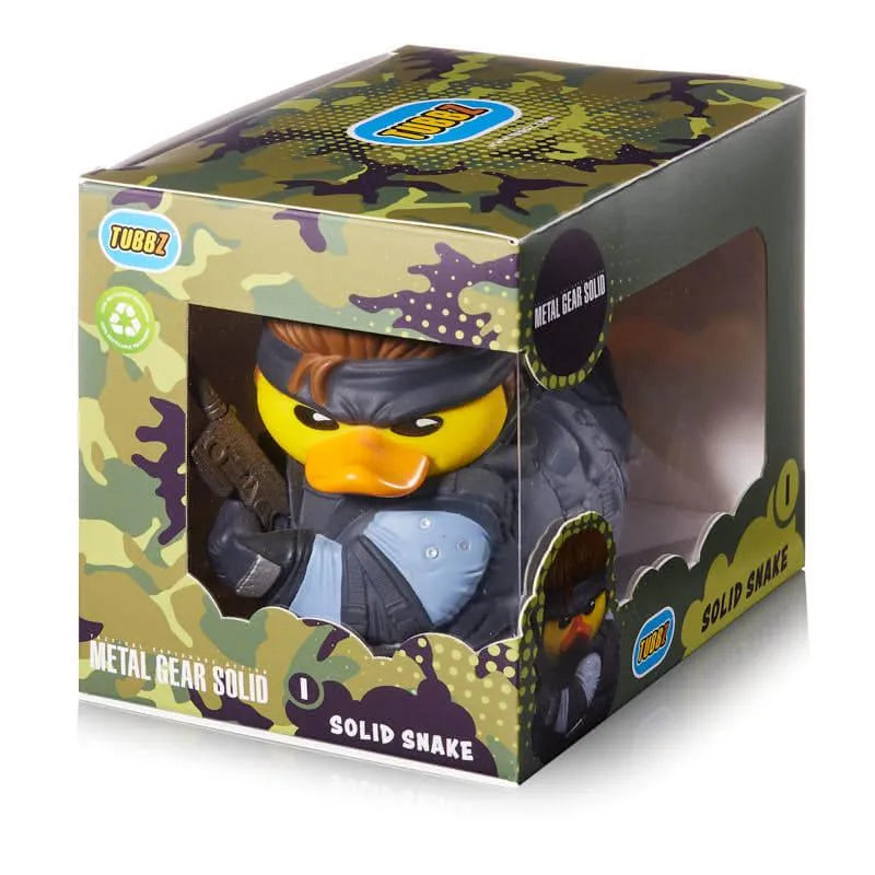 Official Metal Gear Solid Solid Snake TUBBZ (Boxed Edition) - ZZGames.dk