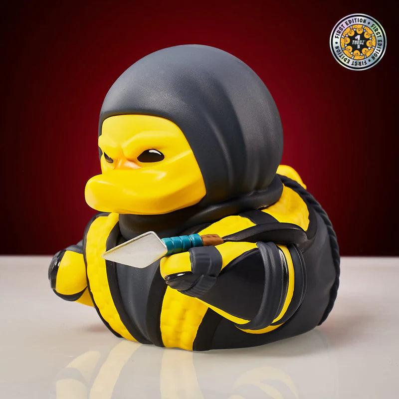 Official Mortal Kombat Scorpion TUBBZ Cosplaying Duck Collectible - ZZGames.dk