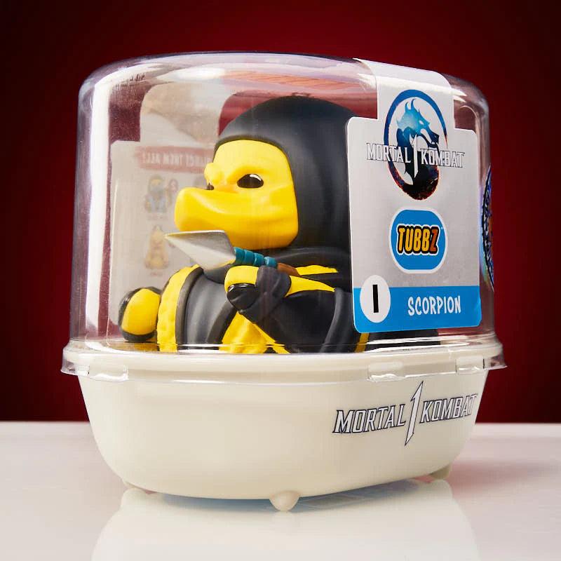 Official Mortal Kombat Scorpion TUBBZ Cosplaying Duck Collectible - ZZGames.dk
