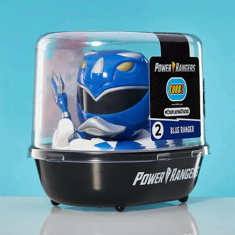 Official Power Rangers Blue Ranger TUBBZ Cosplay Duck Collectible - ZZGames.dk