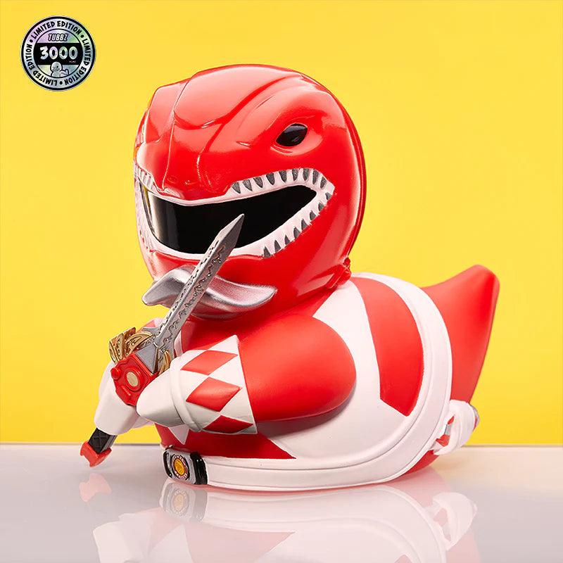 Official Power Rangers Red Ranger TUBBZ Cosplay Duck Collectible - ZZGames.dk