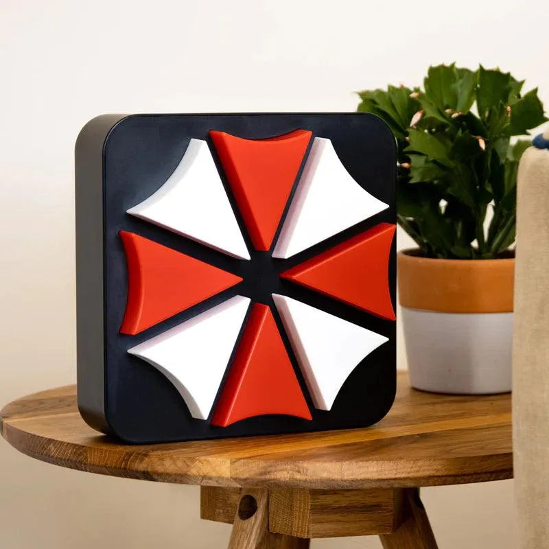Official Resident Evil Umbrella Corporation Lamp - ZZGames.dk