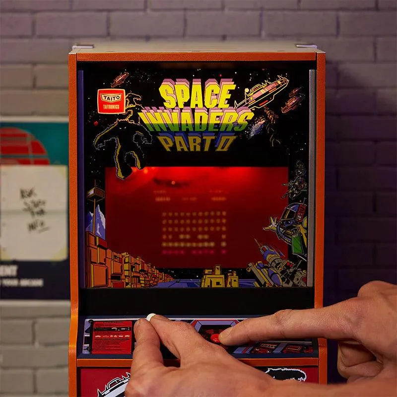 
                  
                    Official Space Invaders Part II Quarter Size Arcade Cabinet + Coin - ZZGames.dk
                  
                