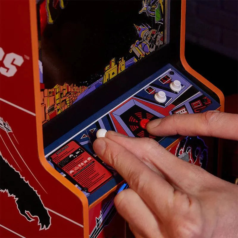 
                  
                    Official Space Invaders Part II Quarter Size Arcade Cabinet + Coin - ZZGames.dk
                  
                