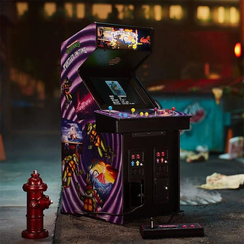 
                  
                    Official TMNT – Turtles in Time Quarter Arcade Cabinet - ZZGames.dk
                  
                