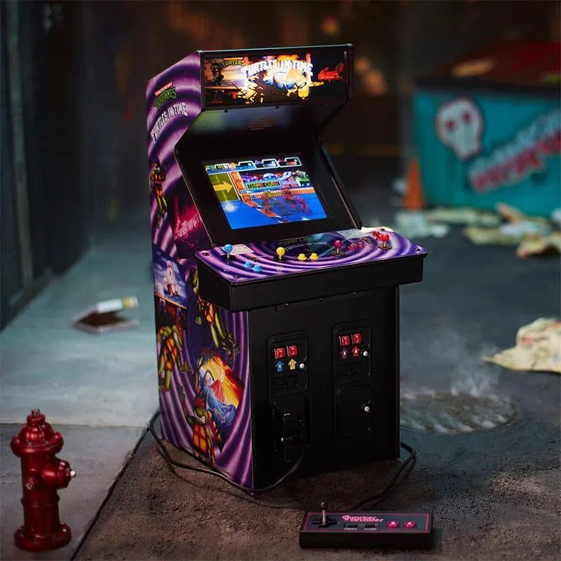 Official TMNT – Turtles in Time Quarter Arcade Cabinet - ZZGames.dk
