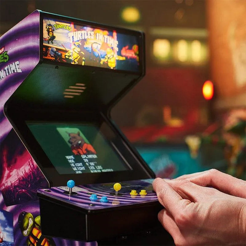
                  
                    Official TMNT – Turtles in Time Quarter Arcade Cabinet - ZZGames.dk
                  
                
