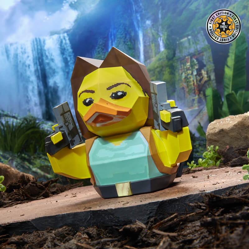 Official Tomb Raider Classic Lara Croft TUBBZ Cosplaying Duck Collectable - ZZGames.dk