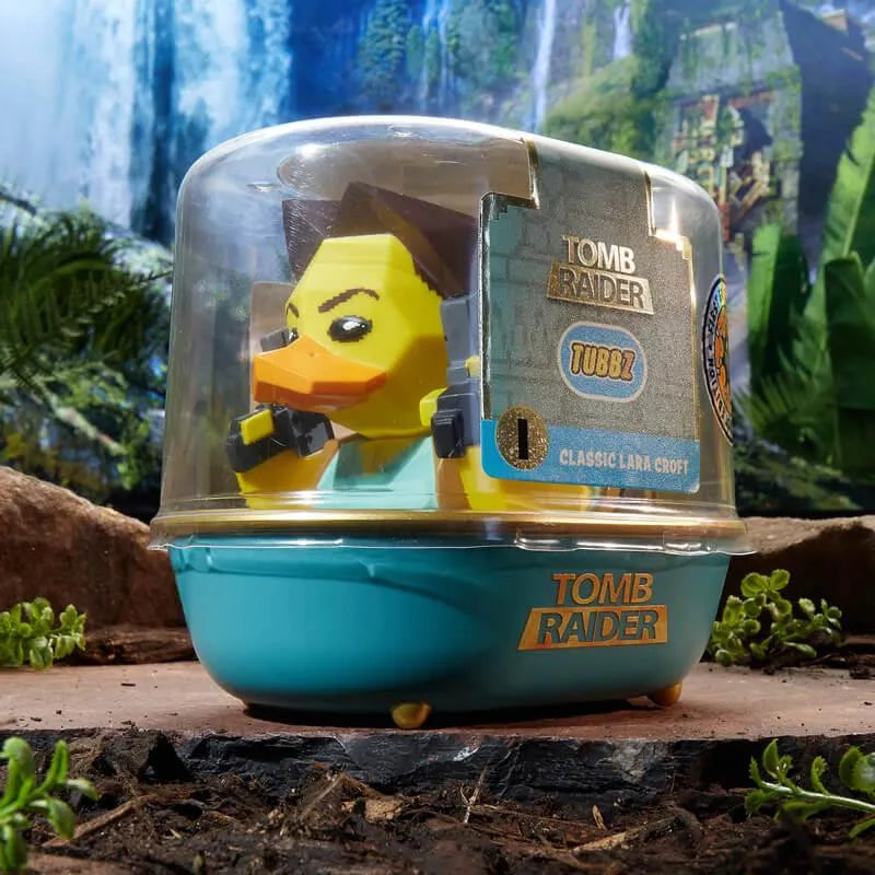 Official Tomb Raider Classic Lara Croft TUBBZ Cosplaying Duck Collectable - ZZGames.dk