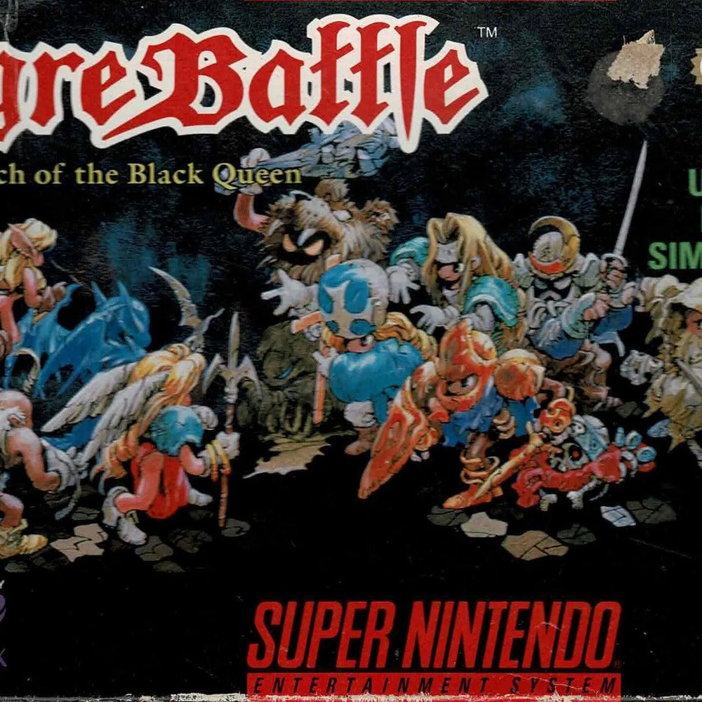 Ogre Battle NTSC (u. manual m. kosmetiske fejl) - ZZGames.dk