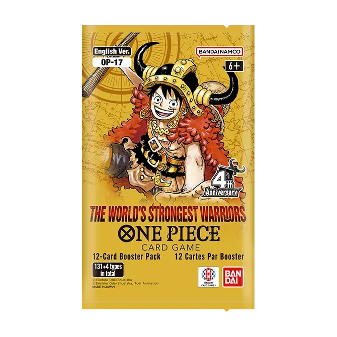 
                  
                    One Piece Card Game – OP17 The World’s Strongest Warriors - Booster
                  
                