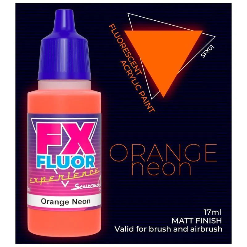 Orange Neon (Scale Color) - ZZGames.dk