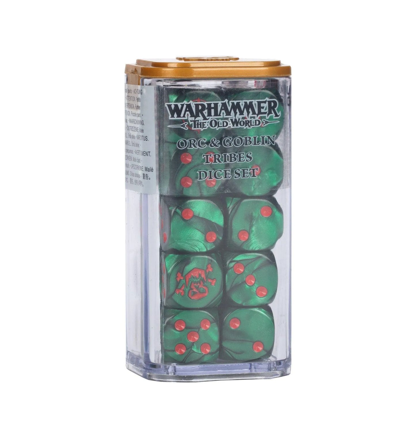 Warhammer: The Old World - Orc & Goblin Tribes Dice Set - ZZGames.dk