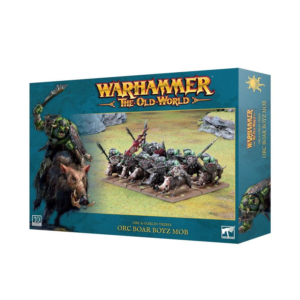 Warhammer: The Old World - Orc Boar Boyz Mob - ZZGames.dk