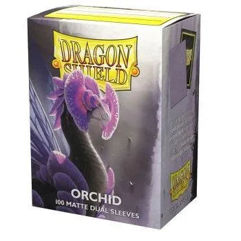 Dragon Shield Dual Matte Sleeves - Orchid 'Emme' (63x88mm) - ZZGames.dk