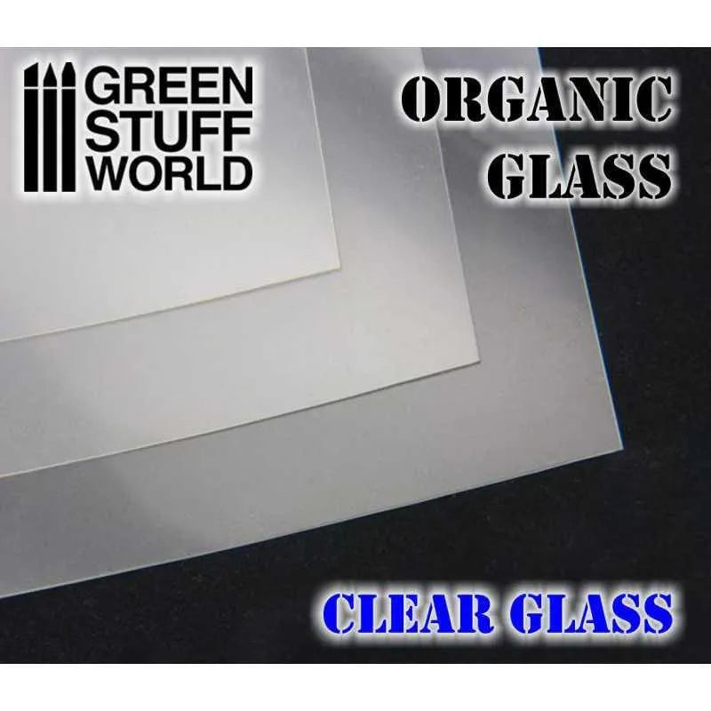 Organic GLASS Sheet - Clear - ZZGames.dk