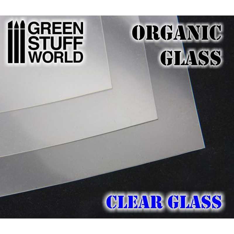 Organic GLASS Sheet - Clear - ZZGames.dk