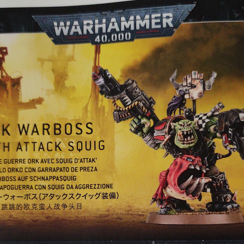 
                  
                    ORK WARBOSS WITH ATTACK SQUIG - ZZGames.dk
                  
                