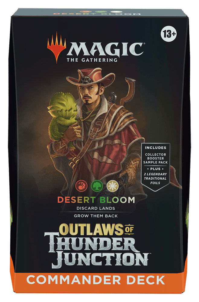 Outlaws of Thunder Junction Commander Deck: Desert Bloom - ZZGames.dk