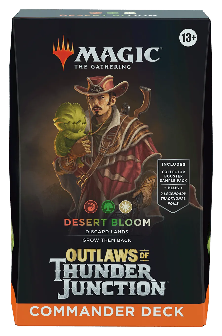 Outlaws of Thunder Junction Commander Deck: Desert Bloom - ZZGames.dk