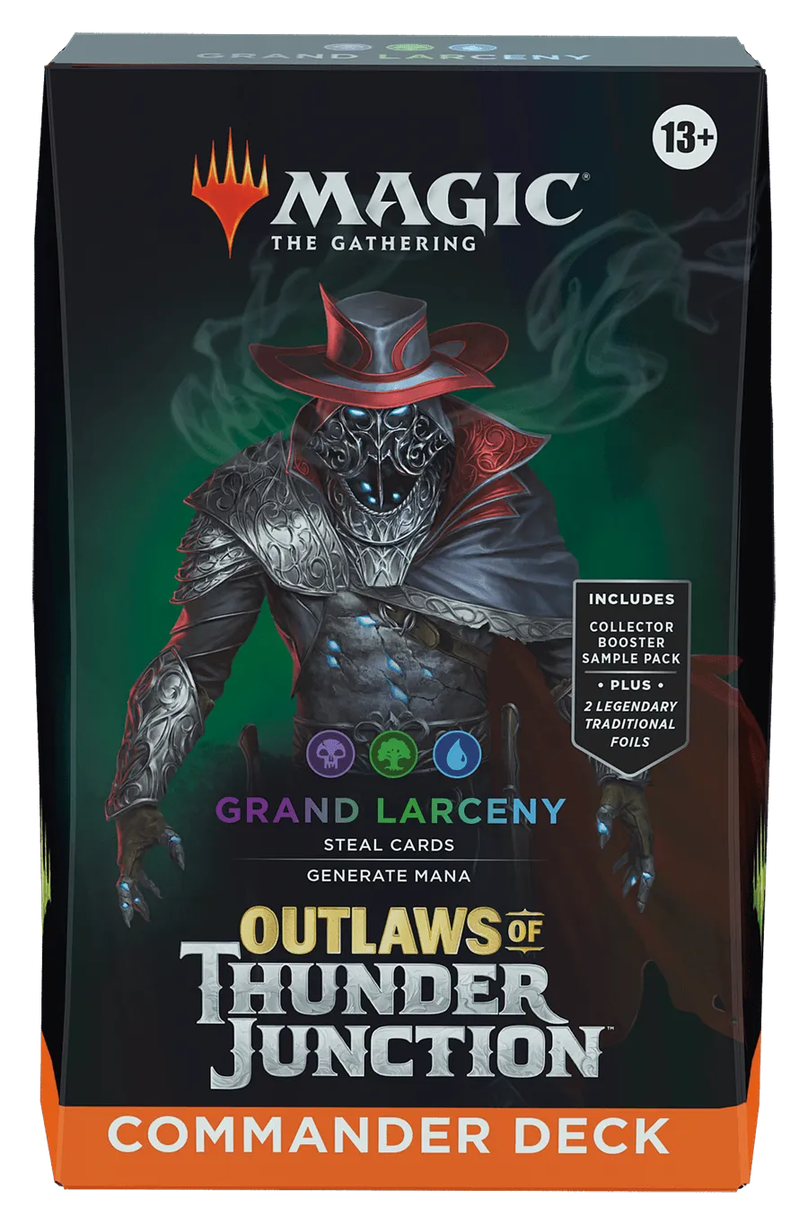 Outlaws of Thunder Junction Commander Deck: Grand Larceny - ZZGames.dk