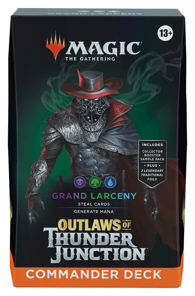 Outlaws of Thunder Junction Commander Deck: Grand Larceny - ZZGames.dk