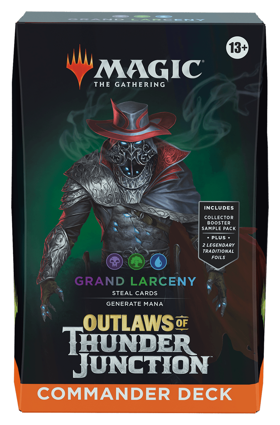 Outlaws of Thunder Junction Commander Deck: Grand Larceny - ZZGames.dk