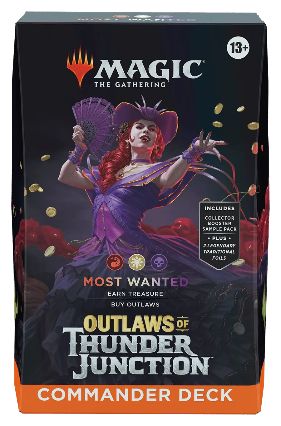 Outlaws of Thunder Junction Commander Deck: Most Wanted - ZZGames.dk