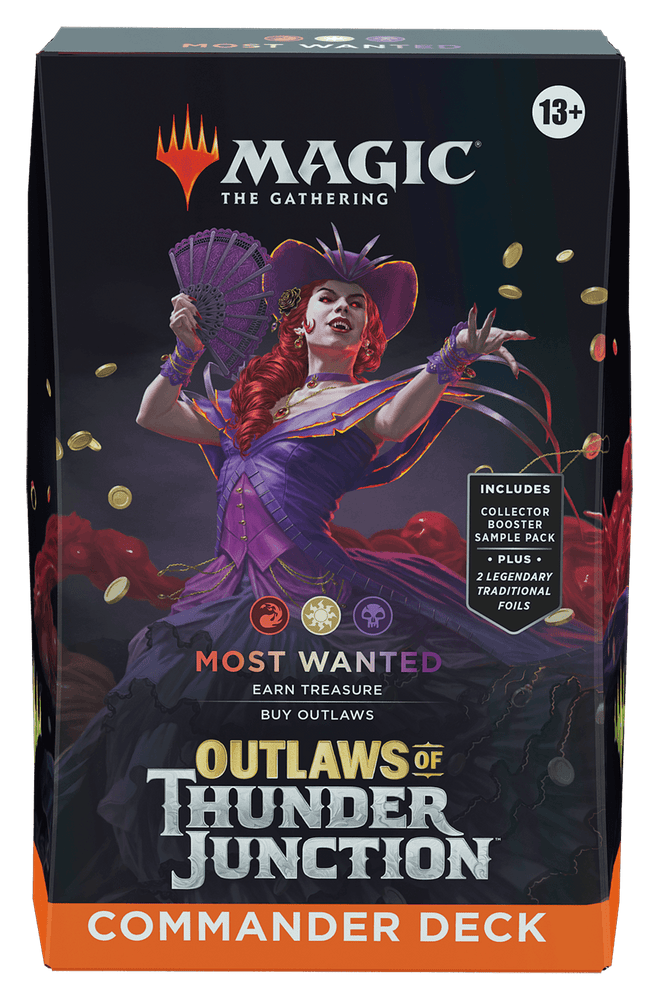 Outlaws of Thunder Junction Commander Deck: Most Wanted - ZZGames.dk