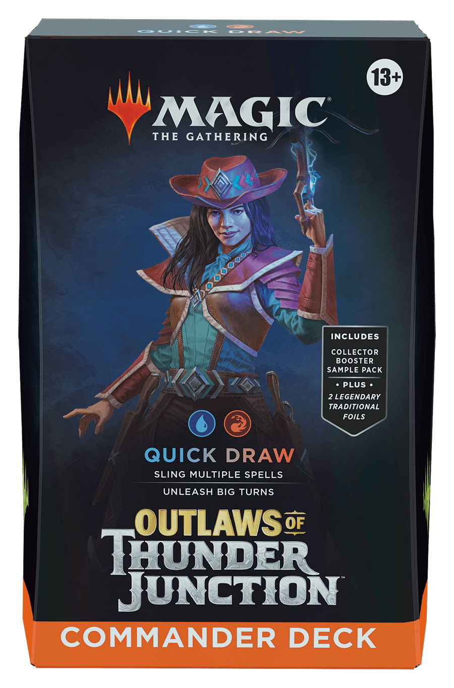Outlaws of Thunder Junction Commander Deck: Quick Draw - ZZGames.dk