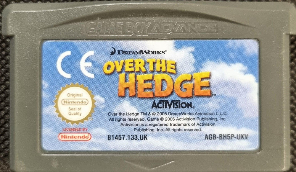 Over The Hedge - ZZGames.dk